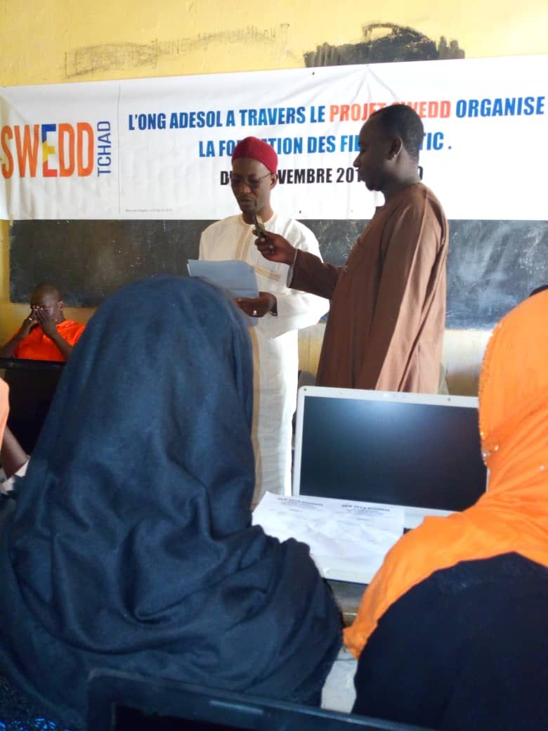 Lancement de la formation des filles en TIC